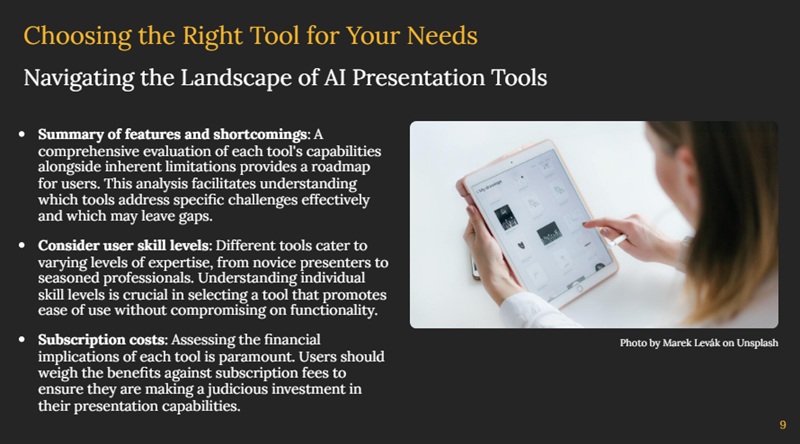 youtube to ppt result in sidesgpt